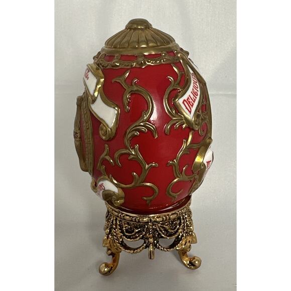 Franklin Mint Collectors Egg Coca Cola Lady Elaine - Picture 4 of 8